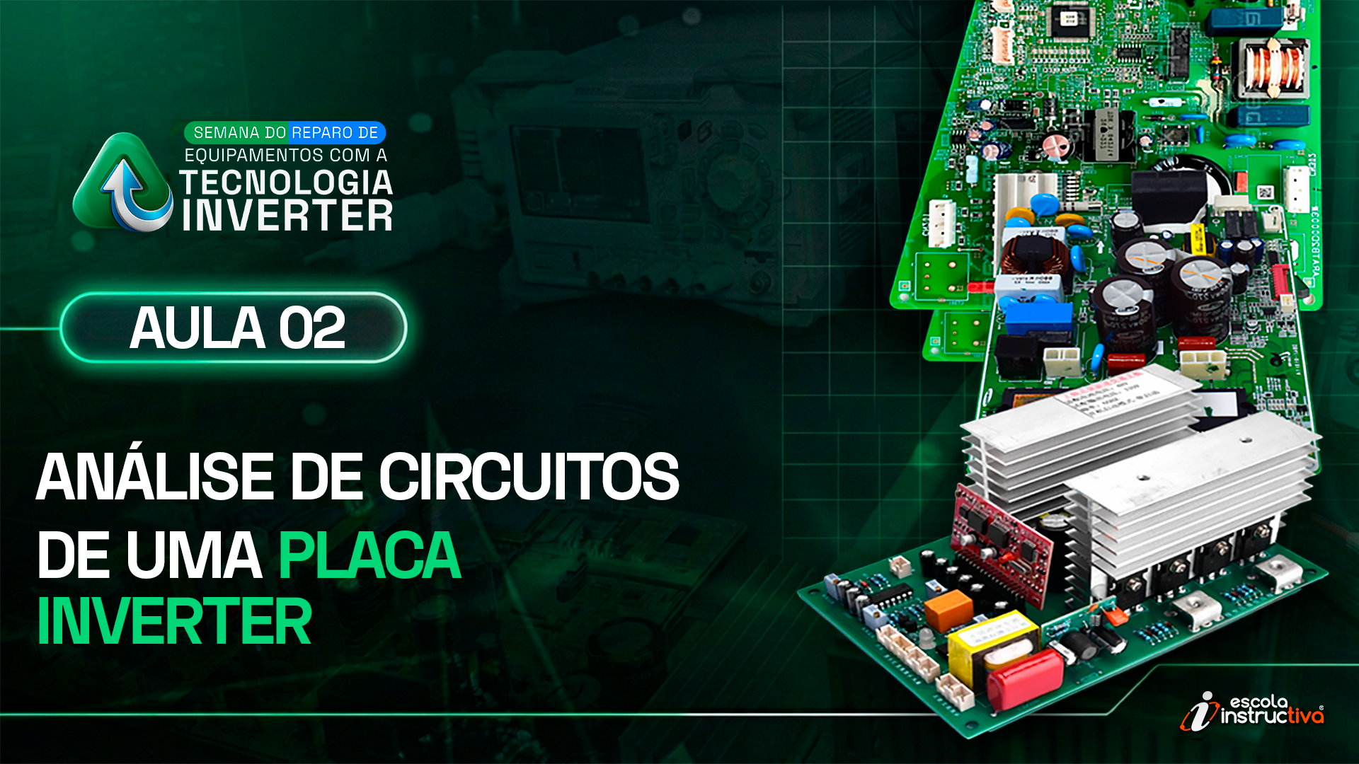 Capa da Aula 02 — Análise de circuitos de uma placa inverter